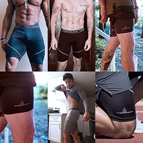 Thermajohn Men's Compression Shorts Underwear Cool & Quick Dry Athletic Shorts