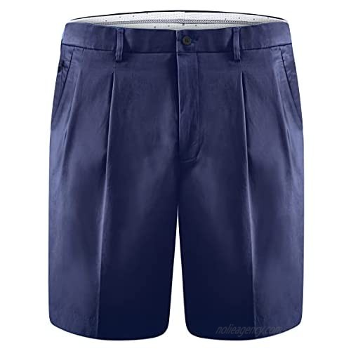 YUCENFU Men's Lightweight Flex Tall & Big Golf Shorts with Zipper Pocket
