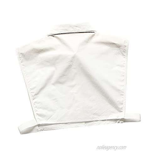 Shinywear Retro British Cute Cat False Shirt Collar Casual Detachable Lapel Collar White
