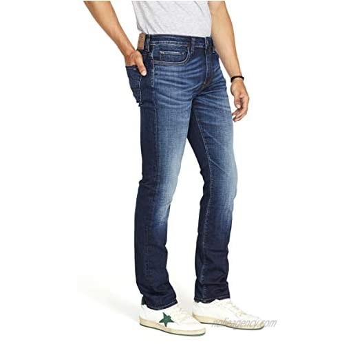 Buffalo David Bitton Men's Slim ASH Jeans Light Medium Indigo 29W x 30L