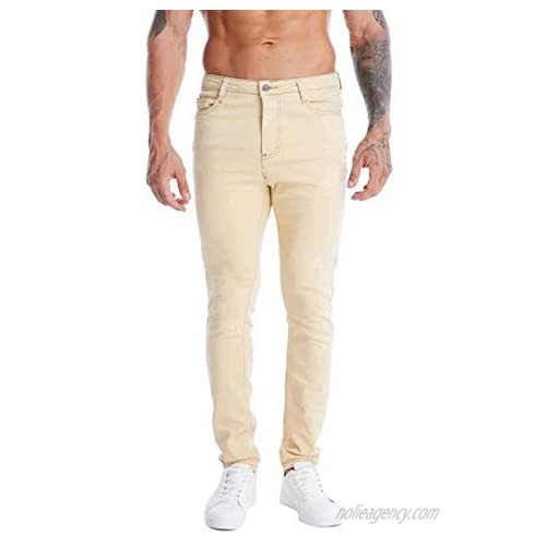 Mens Skinny Jeans  Premium High Rise Colored Jeans