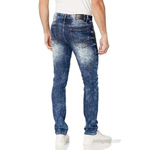 Southpole Men's Comfortable Fashion Skinny Stretch Denim Pants with Various Designs