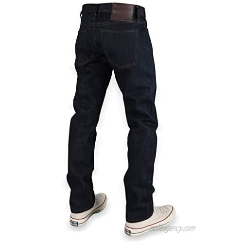 The Unbranded Brand Men's UB121 Skinny Indigo Selvedge Jean
