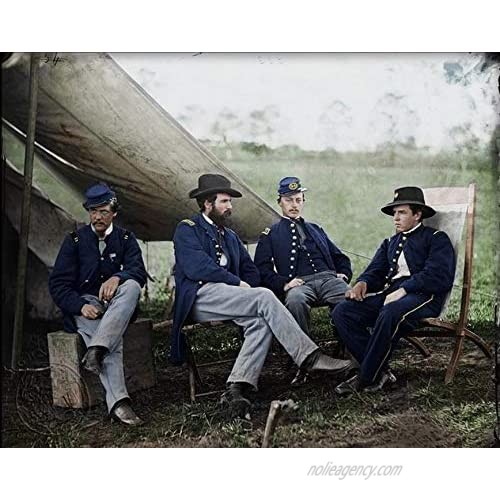 Core Plus US Civil War Union Enlisted Mounted Navy Blue/Sky Blue/Green/White Plain Wool Pants