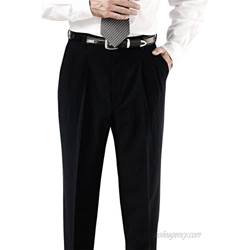 Ed Garments Men's 2695 Dress Pants (Black)