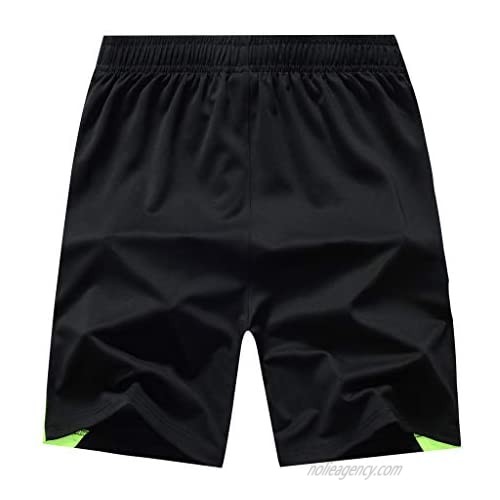 iLXHD Men's Swim Trunks Summer Plus Size Thin Quick Drying Beach Trousers Casual Sports Short Pants