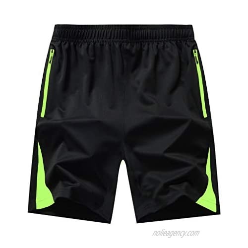 iLXHD Men's Swim Trunks Summer Plus Size Thin Quick Drying Beach Trousers Casual Sports Short Pants