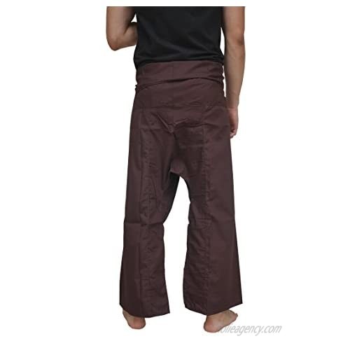 Casual Thai Fisherman Long Pants Yoga Meditation Kung Fu Tai Chi Pants  Pregnancy Pants  Unisex