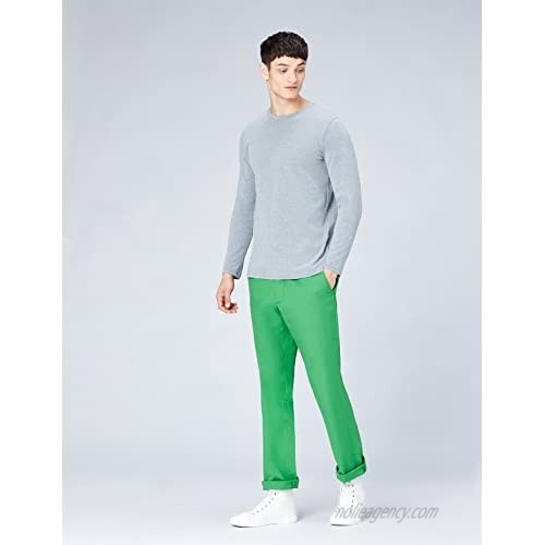 find. Men's Straight Leg Chino Trousers