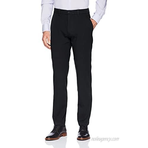 J.M. Haggar Men's Luxury Comfort Slim Fit Stretch Chino Pant