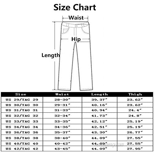 LINGMIN Men's Wild Multi Pockets Cargo Pants Casual Outdoor Military Army Work Pants