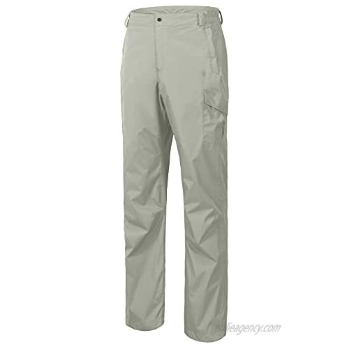 Little Donkey Andy Men's Waterproof Rain Pants Lightweight Breathable Golf Hiking Pants