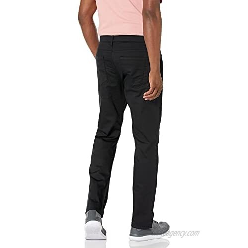 Perry Ellis Men's Slim Fit 5-Pocket Stretch Dobby Pant