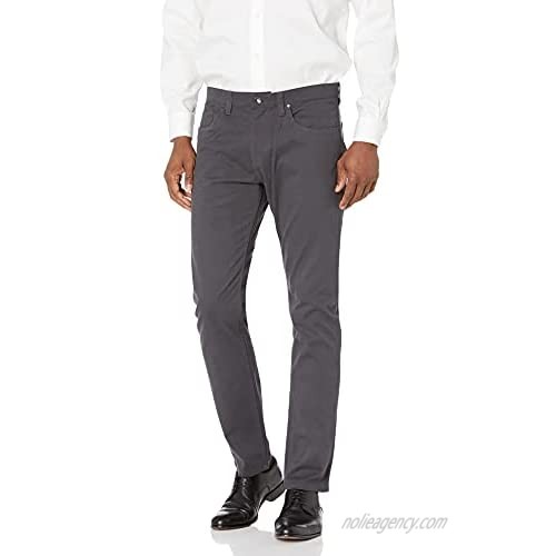 Perry Ellis Men's Very Slim Fit 5-Pocket Twill Stretch Pant