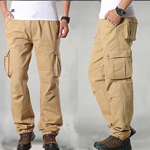 Raroauf Men's Cargo Shorts Lightweight Casual Twill Shorts with Multi Pocket