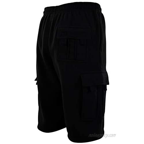 ChoiceApparel Mens Cargo Sweat Shorts (M up to 5XL)