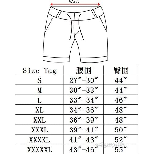 HZKLFS Men's Capri Shorts Below Knee Loose Fit Multi-Pocket Cargo Shorts