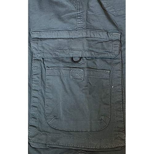 Modern Culture Belted Stretch Cargo Shorts for Men | Multi-Pocket Outdoor Mens Cargo Shorts