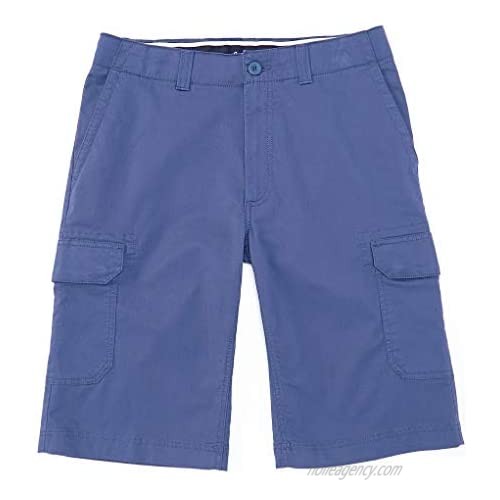 Roundtree & Yorke CoreComfort 11" Inseam Washed Utility Cargo Shorts S95HR330  S95HR330B