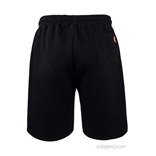 Aiyo Fashion Men's Shorts Casual Loose Workout Jogger Gym Workout Short Pants Beach Shorts with Elastic Waist and Pockets