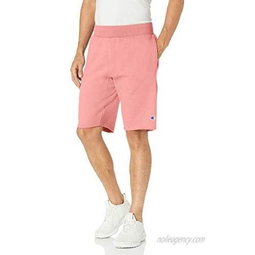 Champion Men's 10 Inch Reverse Weave Cut-Off Shorts  Guava Pink  XX- Large