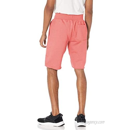 Champion Men's 10 Inch Reverse Weave Cut-Off Shorts Siesta Pink Medium