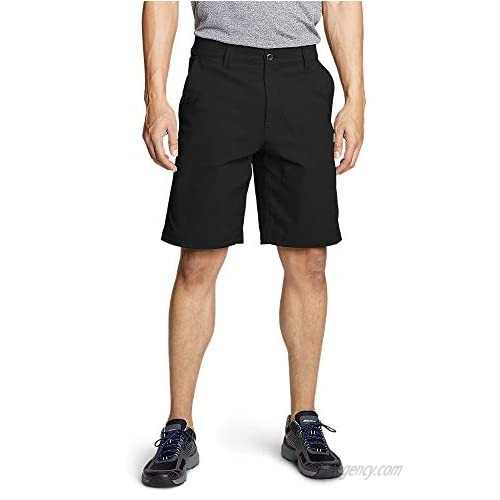 Eddie Bauer Men's Horizon Guide 10" Chino Shorts  Black Regular 36