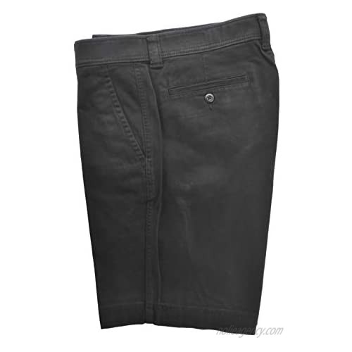 St. John's Bay Men's Chino Shorts (Black)