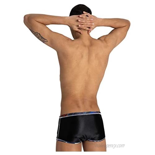 Arena Men's Square Cut Drag Short Reversible Training Swimsuit