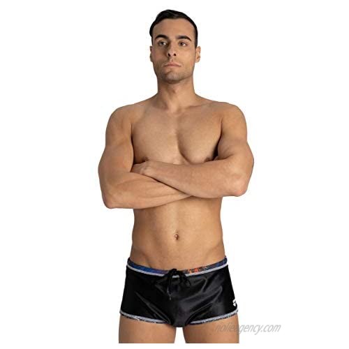 Arena Men's Square Cut Drag Short Reversible Training Swimsuit