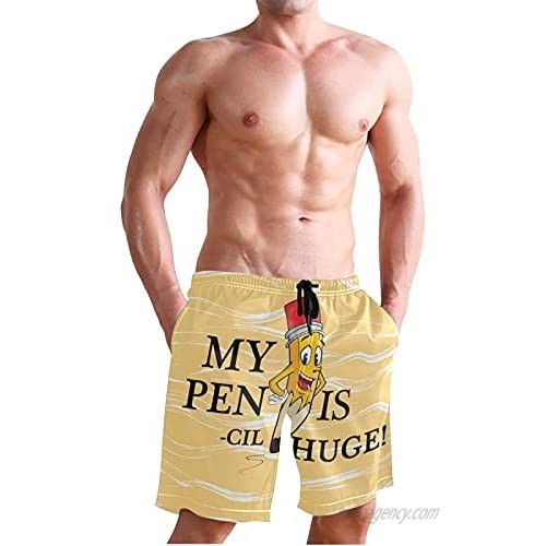 AUISS Mens Swim Trunks My Soul Smell Like Weed Shorts Bathing Suit Swimwear Swimsuit Beach Shorts