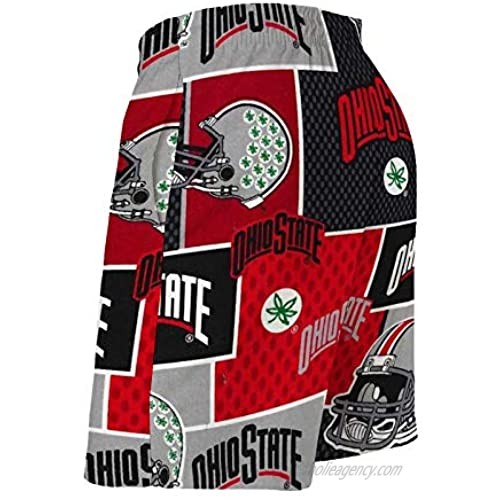 O-HIO State Mens Swim Trunks Shorts Swimsuit with Mesh Lining Pockets L