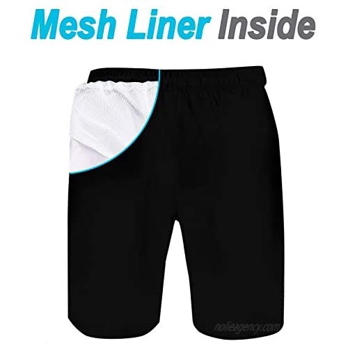 Vlone Men's Shorts Casual Classic Beach Pants Summer Surf Swim Quick Dry Short Trunks with Mesh Lining（M Vlone 04）