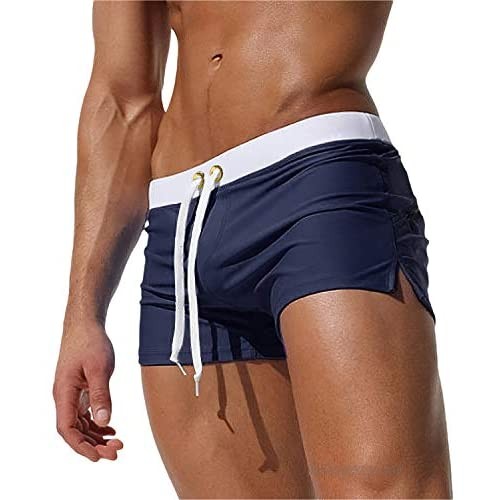 Nwada Men's Swim Trunks Quick Dry Swimsuit Sexy Bathing Suit Board Beach Shorts