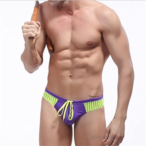 iYunyi Men's Sexy Swimwear Transparent Swim Thong