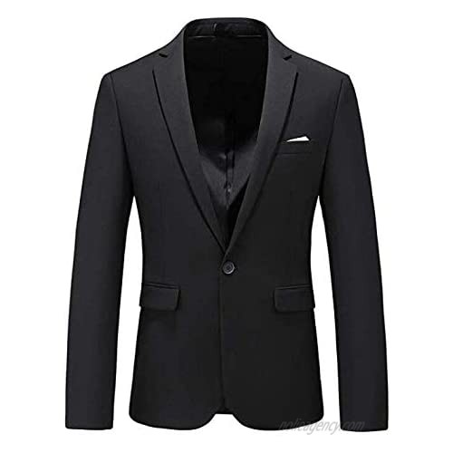 Men's 2 PC Slim Fit Business Suit Peak Lapel Groom Tuxedos Wedding Suits for Men Prom Suits