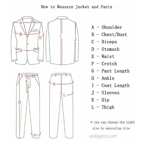 Men's Suits Slim Fit 3 Pieces Party Jacket Prom Tuxedos Blazer Vest Pants Set for Wedding Grooms