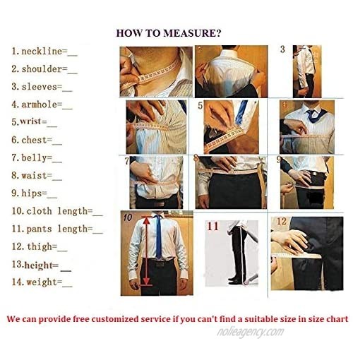 UMISS Men's Modern 3 Piece Suit Notch Lapel Two Buttons Tuxedo for Business and Party