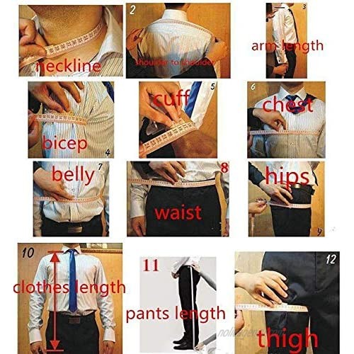 Wemaliyzd Men's 3 Pieces Vintage Patterned Suit Double Breasted Collar Vest Pants