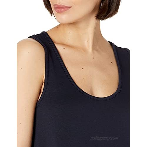Brand - Daily Ritual Women's Supersoft Terry Scoop Neck Swing Tank Top