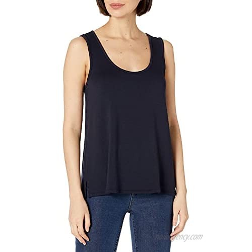  Brand - Daily Ritual Women's Supersoft Terry Scoop Neck Swing Tank Top