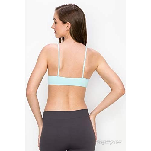 Kurve High Neck Bralette UV Protective Fabric UPF 50+ (Made with Love in The USA)