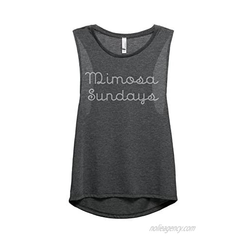 Mimosa Sundays Women's Sleeveless Muscle Tank Top Tee