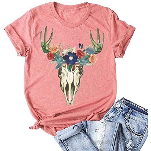Beopjesk Womens Throwback Concert T-Shirts Casual Short Sleeve Boho Graphic Tees Tops