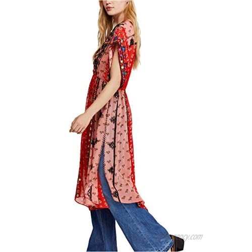 Free People Women's Smiling Sun Embroidered Maxi Top