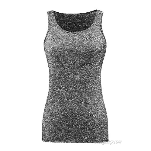 Workout Tank Tops for Women Gym Exercise Athletic Yoga Tops Racerback Sports Shirts Sleeveless Blouses Tunics