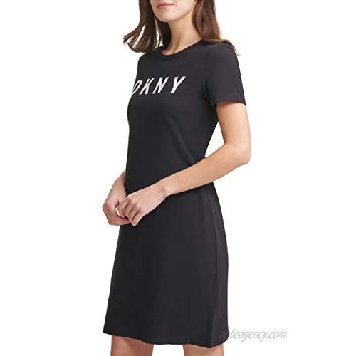 DKNY Women's Logo T-Shirt Dress
