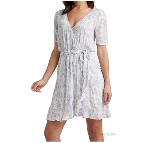 Lucky Brand Women's Floral Printed Wrap Dress
