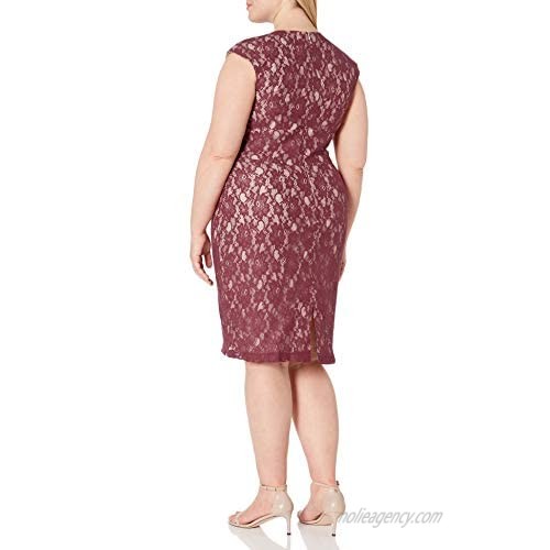 Single Dress Women's Plus-Size Lace Meg Dress